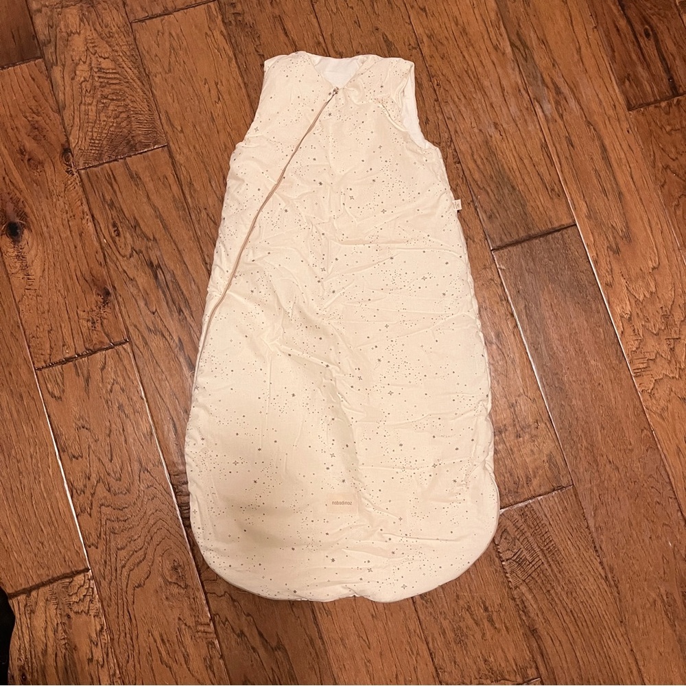 Nobodinoz 6-12 months Cream Baby Sleeping Bag NWOT